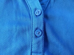 Wonder Nation School Uniform Pique Polo Shirt Boys Size M 7-8 Blue Short Sleeve