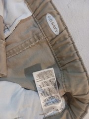 Old Navy Boys Back To School Adjustable Waist Khaki Uniform Shorts Size 8