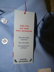 Cat & Jack Boys School Uniform Blue Polo Shirt-Smoke/Pet-free-S 6/7-NWT