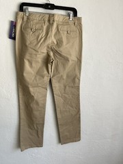 Cherokee Kids Cotton Twill Adjustable Waist Uniform Pant, Size 16