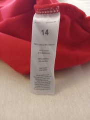 Boy Oshkosh B’gosh Uniform Red Polo Shirt (Size 14)