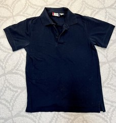 Lot Of 6 Dark Navy Blue Polo Shirt School Uniform Meijer Work Sz XXS/XS/S Clique