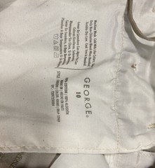Boys School Uniform Pants Straight Fit Color Tan by George Size 10
