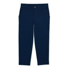 Wonder Nation Boy’s School Uniform Flat Front Pants Slim & Husky Size 16