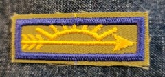 Arrow Of light Badge Emblem Patch BSA Rank