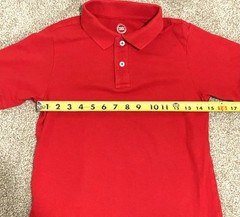 7 School Uniforms Boys Pants Shorts Polo Shirt Long Sleeve Size 10 12 14 Lot