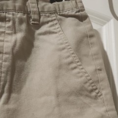 French Toast Boys Khaki Uniform Shorts Size 8 Adjustable Waist RN13706