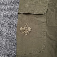 Boy Scouts of America Youth Uniform Shorts Boys 16 Green Scouting Uniform