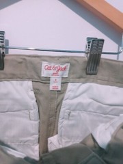 Cat & Jack Boys’ School Uniform Chino Pants Vintage Khaki Size 8