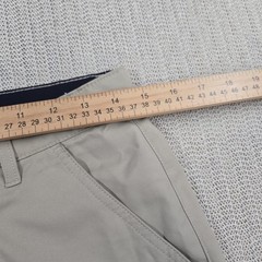 French Toast Uniform Shorts Boys 16 Beige W28 Flat Front School Polyester