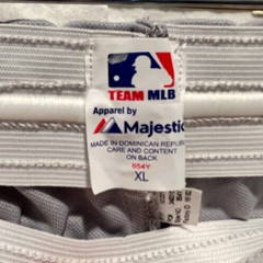 NWOT Boy’s MAJESTIC Team MLB Elastic Waist Hidden Drawstring Baseball Pants YXL