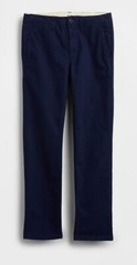 NEW NWTGap Kids Uniform Straight-Fit Stretch Khakis Size 14 Dark Night Color