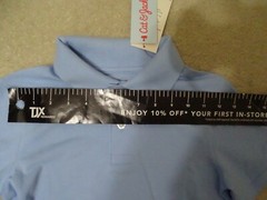Cat & Jack Boys School Uniform Blue Polo Shirt-Smoke/Pet-free-S 6/7-NWT