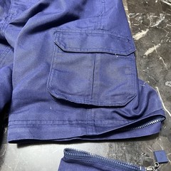 Boy Cub Scouts BSA Switchback Convertible Cargo Pants Size 14 Blue Uniform Zip