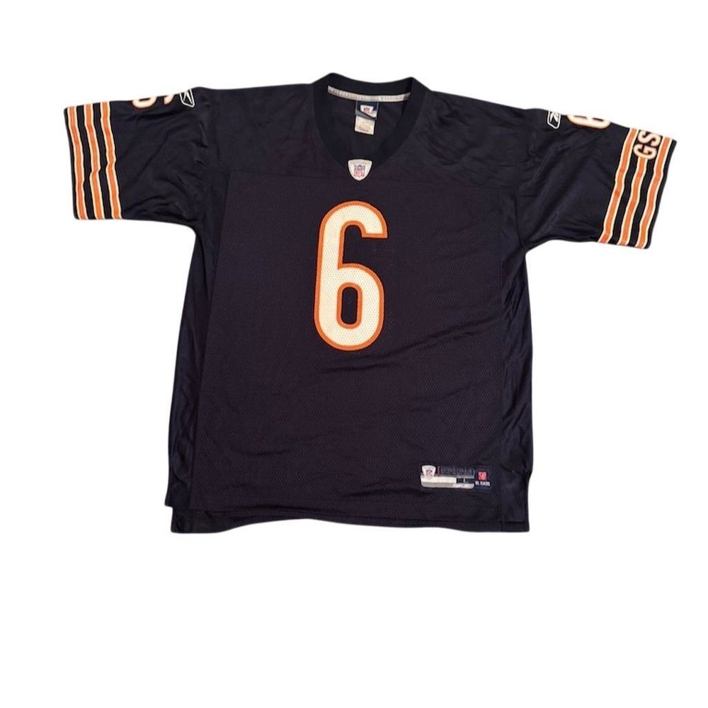 Jay Cutler #6 Chicago Bears Youth NFL Jersey Navy Size L