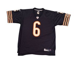 Jay Cutler #6 Chicago Bears Youth NFL Jersey Navy Size L