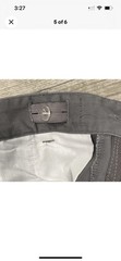 Bienzoe US Size 14 Boys Gray Chino Pants adjustable waist Brand New with Tags