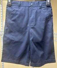 French Toast Kid’s Navy Blue Pull On Uniform Schoolwear Shorts Size 8 New