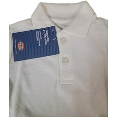 Dickies KS234WH Toddler Polo 2T White Short Sleeve Uniform School