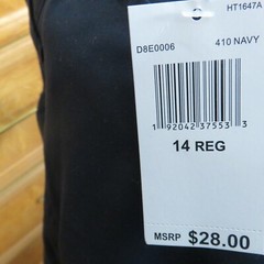 Dockers Navy blue shorts approved schoolwear size 14 reg brand new NWT $28