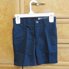 Boys Chaps Navy blue shorts approved schoolwear size 4 reg brand new NWT $24.00