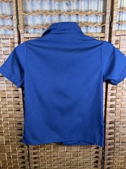 VTG Boy Scouts Of America Cub Scout Shirt Youth S Blue Uniform Patches Bobcat