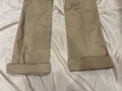 VINTAGE Lemmi Pants YOUTH Boys Size 170 Chino Khaki West German