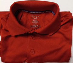 School Uniform Polo Shirts Red Navy Blue Lot of 5 Small Size 7-8 Boy/Girl
