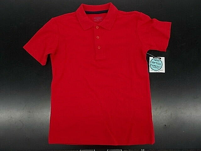 Boys @ Class Uniform/Casual Red Softer Polo Shirt Husky Size 10H – 20H
