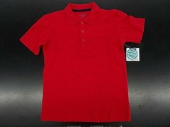 Boys @ Class Uniform/Casual Red Softer Polo Shirt Husky Size 10H – 20H