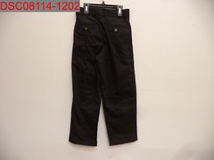 NWOT – Small Stain, Gegrge Boys’ Black Adjustable Waist Uniform Pants, Size 6