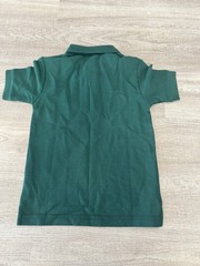 NWT Nautica Boys School Uniform Short Sleeve Polo Performance Shirt Sz L 6 Green