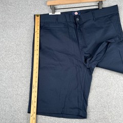 School Uniform Shorts Size 40 Navy Blue Slash Pocket Chino New NWT