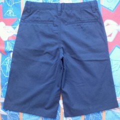 OLD NAVY Boy’s School Uniform 100% Cotton Bermuda Shorts, Navy Blue, Size 16 NEW