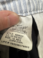 Boys Navy Blue School Uniform Pants Lot Sz 8 10 12 George Cat Jack Chinos 3P