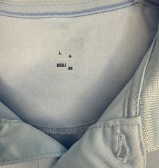 Youth Large Light Blue Chaps Polo Shirt School Uniform