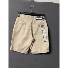 Classic School Uniform Shorts Boys 5 Khaki Chino Adjustable Waist NWT