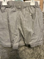 Edgehill collection 2-Piece Set Size 5 Blue Polo Shirt & Gray Shorts