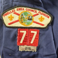 Vintage Boy Scouts Of America Cub Scout Shirt Youth Medium Uniform Patches 1980s