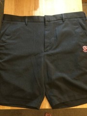 NEW Flynn O’Hara Gray Walking Shorts w/ Bishop Ireton Logo 40W