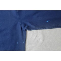 Vintage Cub Scout Youth Uniform Shirt Blue Long Sleeve No Collar w/Insignia