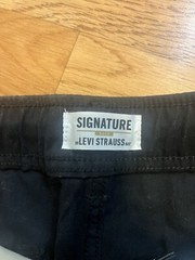 Signature by Levi Strauss Uniform Pants, Boy’s Size 14 Reg