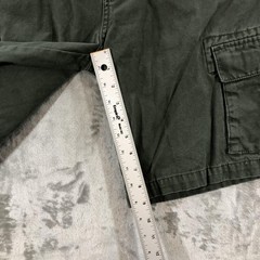 vtg Boy Scouts of America Cargo Shorts Youth 18 Green Uniform Canvas Hiking BSA