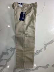 New With Tags French Toast School Uniform Size 8 Khaki Pants W/Adj Waist