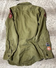 True Vintage Boy Scouts Denver Colorado Rare Patch Outdoor USA Uniform Shirt