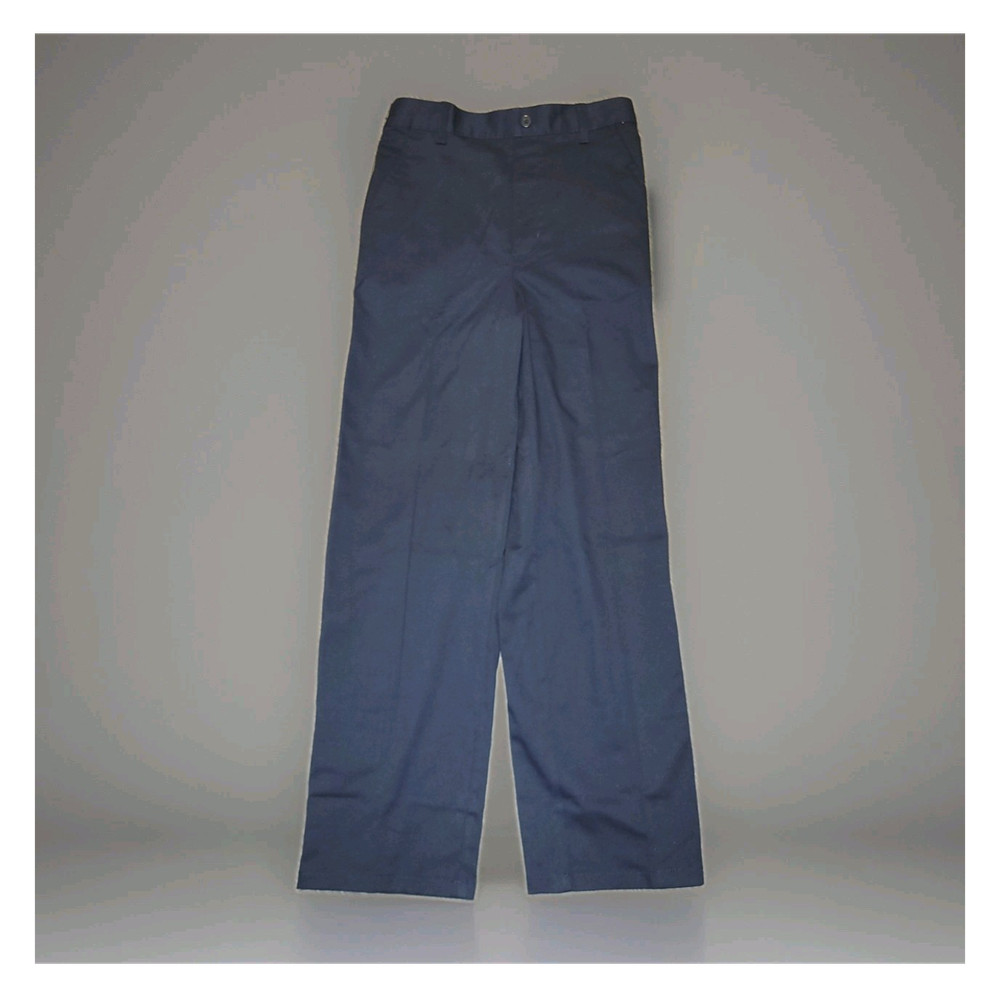 French Toast NWT Boys Relaxed Fit Pants Navy Size 14 Pull-On Stretch Power Knees