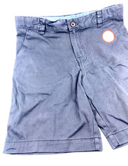 School Uniform Shorts Size 12 Husky Boys Stretch Adjustable Waist Gray Children