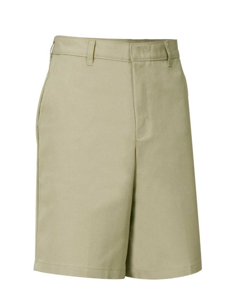 School Apparel, Boy’s Prep Flat Front Short, NWT, Khaki, Sizes 27,28,29,30,& 31