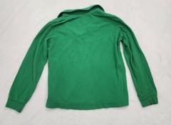 Boy’s Old Navy Green Long Sleeve Uniform Polo Shirt S 6-7
