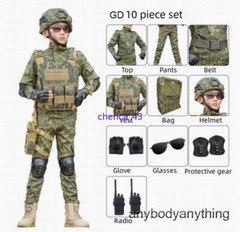 Children’s Spring Autumn Camouflage Suit Special Forces Tactic Training Uniform
